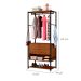 Guarda-Roupa Closet Modulado Lyon 2 Gavetas Preto e Demolição