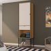 Guarda-Roupa Closet Modulado Maverick 1 Porta 1 Gaveta Carvalho e Off White 59 cm