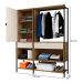 Guarda-Roupa Closet Modulado Maverick 1 Porta 2 Gavetas Carvalho e Off White 150 cm
