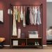 Guarda-Roupa Closet Modulado Milão Preto e Demolição
