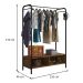 Guarda-Roupa Closet Modulado Milão Preto e Demolição