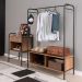 Guarda-Roupa Closet Modulado Milão Preto e Demolição