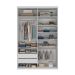 Guarda-Roupa Closet Mountier 2 Gavetas Branco