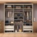 Guarda-Roupa Closet Mountier 4 Gavetas Bege