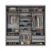 Guarda-Roupa Closet Mountier 4 Gavetas Urbi