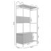 Guarda-Roupa Closet Oasis 1 Porta Branco