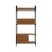 Guarda-Roupa Closet Oasis 1 Porta Preto e Nature