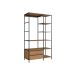 Guarda-Roupa Closet Paricel 2 GV Preto e Mel