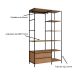 Guarda-Roupa Closet Paricel 2 GV Preto e Mel