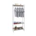 Guarda-Roupa Closet Studio Carvalho e Branco 187x80 cm