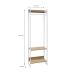 Guarda-Roupa Closet Studio Mel e Branco 187x60 cm