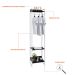 Guarda-Roupa Closet Studio Preto e Branco 187x45 cm
