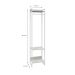 Guarda-Roupa Closet Studio Snow e Branco 187x45 cm