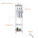 Guarda-Roupa Closet Studio Snow e Branco 187x45 cm