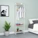 Guarda-Roupa Closet Studio Snow e Branco 187x60 cm