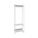 Guarda-Roupa Closet Studio Snow e Branco 187x60 cm