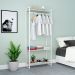 Guarda-Roupa Closet Studio Snow e Branco 187x80 cm