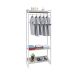 Guarda-Roupa Closet Studio Snow e Branco 187x80 cm