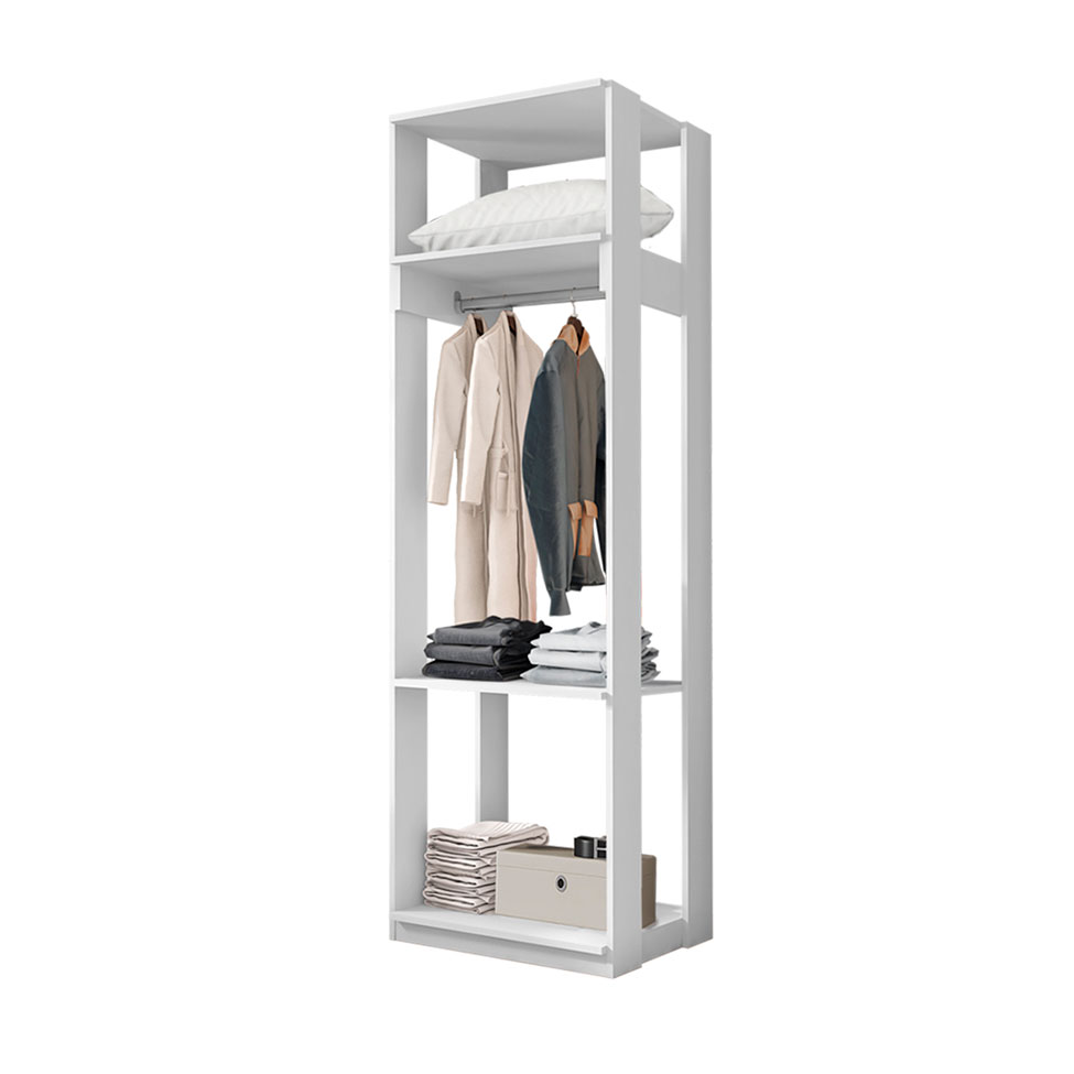 Guarda-Roupa Closet Titan Branco 59 cm