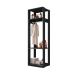 Guarda-Roupa Closet Titan Preto 59 cm
