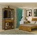 Guarda-Roupa Closet Twister 1 Gaveta Ipê Rustic e Preto