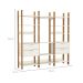 Guarda-Roupa Closet Verena 4 Gavetas Off White e Freijó 218 cm