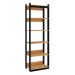 Guarda-Roupa Closet Wood Industrial Freijó e Preto
