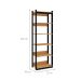 Guarda-Roupa Closet Wood Industrial Freijó e Preto