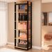 Guarda-Roupa Closet Wood Industrial Freijó e Preto