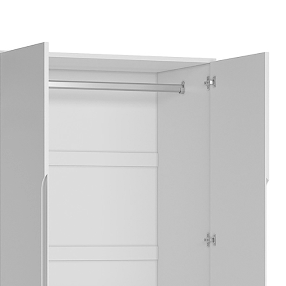 Guarda-Roupa Infantil Alpi 3 PT 2 GV Branco