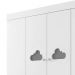 Guarda-Roupa Infantil Ane 4 Portas 3 Gavetas Branco