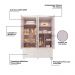 Guarda-Roupa Infantil Elô New Flex 4 PT 4 GV Branco