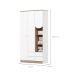 Guarda-Roupa Infantil Magia 3 Portas 2 Gavetas Branco e Jequitibá