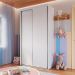 Guarda-Roupa Infantil Marvie 2 Portas 2 Gavetas Branco