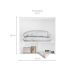 Guarda-Roupa Modulado Aéreo Altezza Clean 2 Portas Branco