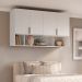 Guarda-Roupa Modulado Aéreo Altezza Clean 4 Portas Branco 170 cm
