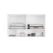 Guarda-Roupa Modulado Aéreo Altezza Clean 4 Portas Branco 170 cm