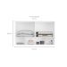 Guarda-Roupa Modulado Aéreo Altezza Clean 4 Portas Branco 170 cm