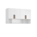 Guarda-Roupa Modulado Aéreo Altezza Trend 4 Portas Branco 150 cm