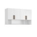 Guarda-Roupa Modulado Aéreo Altezza Trend 4 Portas Branco 170 cm