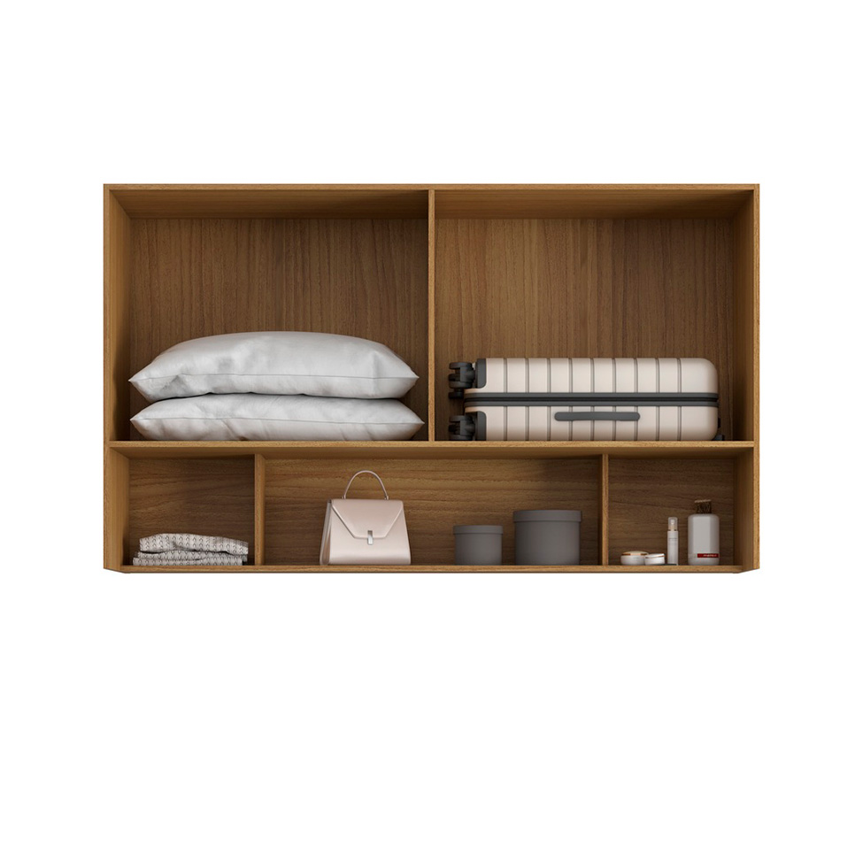 Guarda-Roupa Modulado Aéreo Altezza Trend 4 Portas Freijó 150 cm