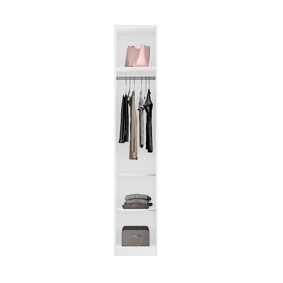 Guarda-Roupa Modulado Altezza 1 Porta Branco