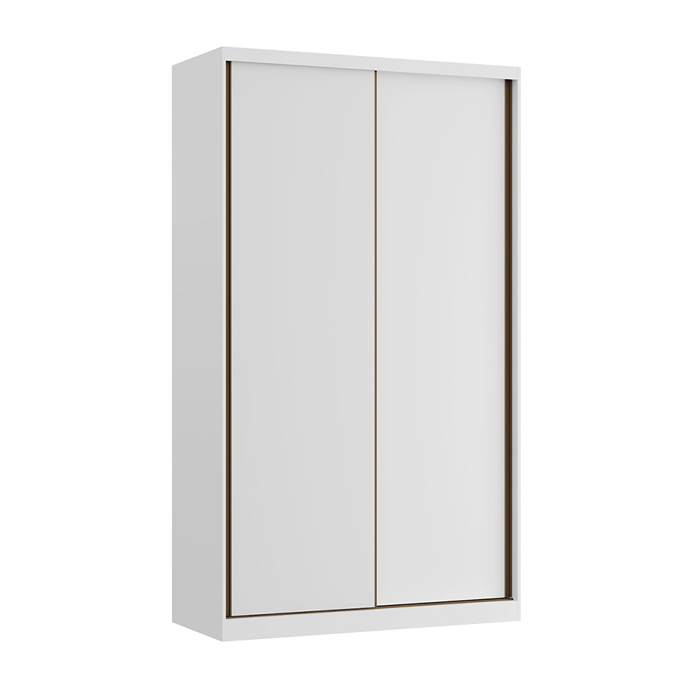 Guarda-Roupa Modulado Altezza 2 Portas 3 Gavetas Branco