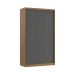 Guarda-Roupa Modulado Altezza 2 Portas 3 Gavetas Freijó e Titânio