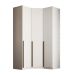 Guarda-Roupa Modulado Altezza 3 Portas 3 Gavetas Branco 131 cm