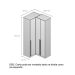 Guarda-Roupa Modulado Altezza 3 Portas 3 Gavetas Freijó 125 cm