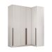 Guarda-Roupa Modulado Altezza 4 Portas 3 Gavetas Branco