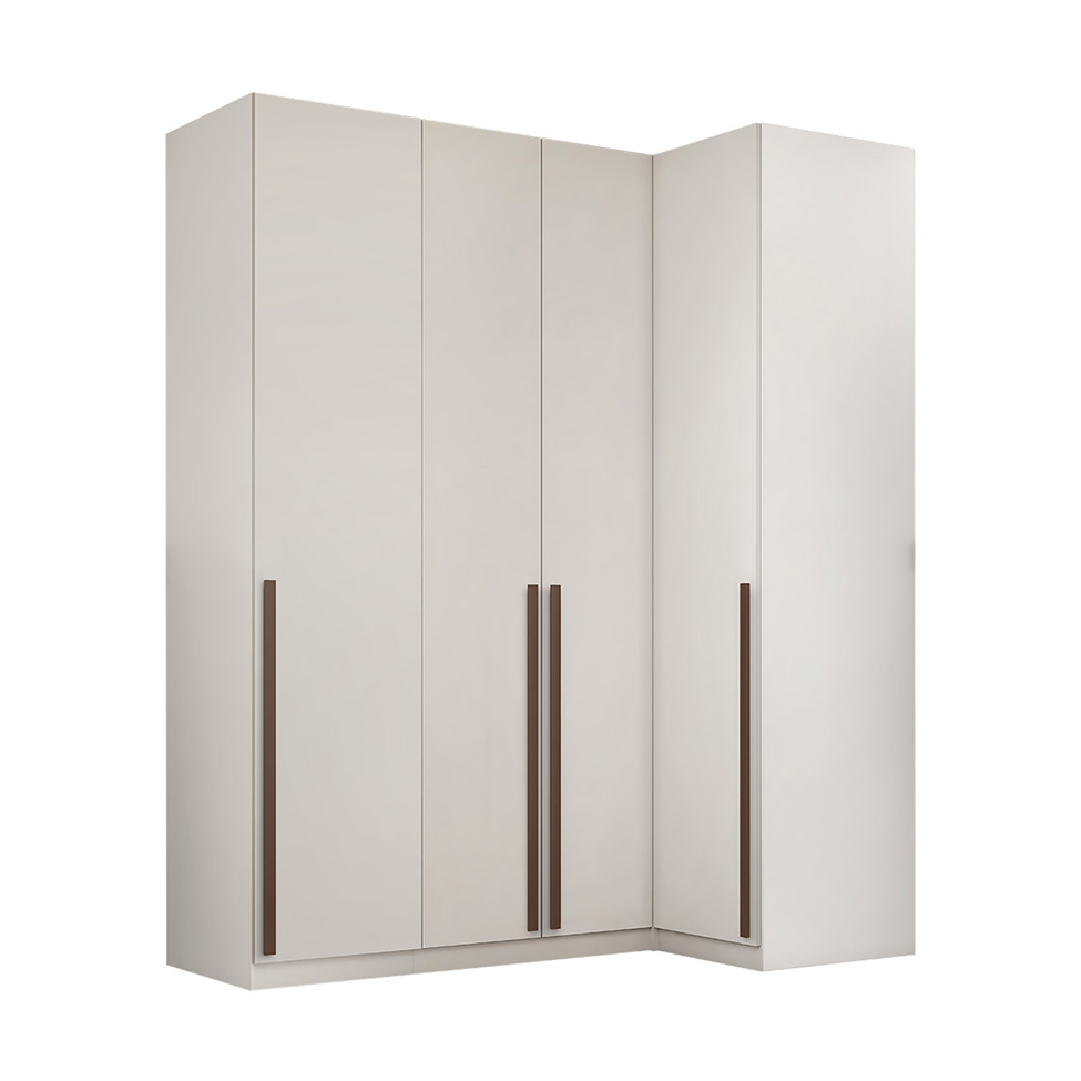Guarda-Roupa Modulado Altezza 4 Portas 3 Gavetas Branco
