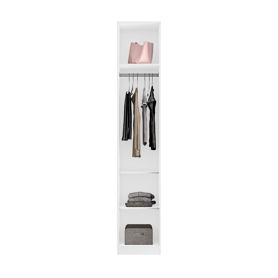 Guarda-Roupa Modulado Altezza Clean 1 Porta Branco