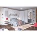 Guarda-Roupa Modulado Elite 1 Porta 2 Gavetas Branco